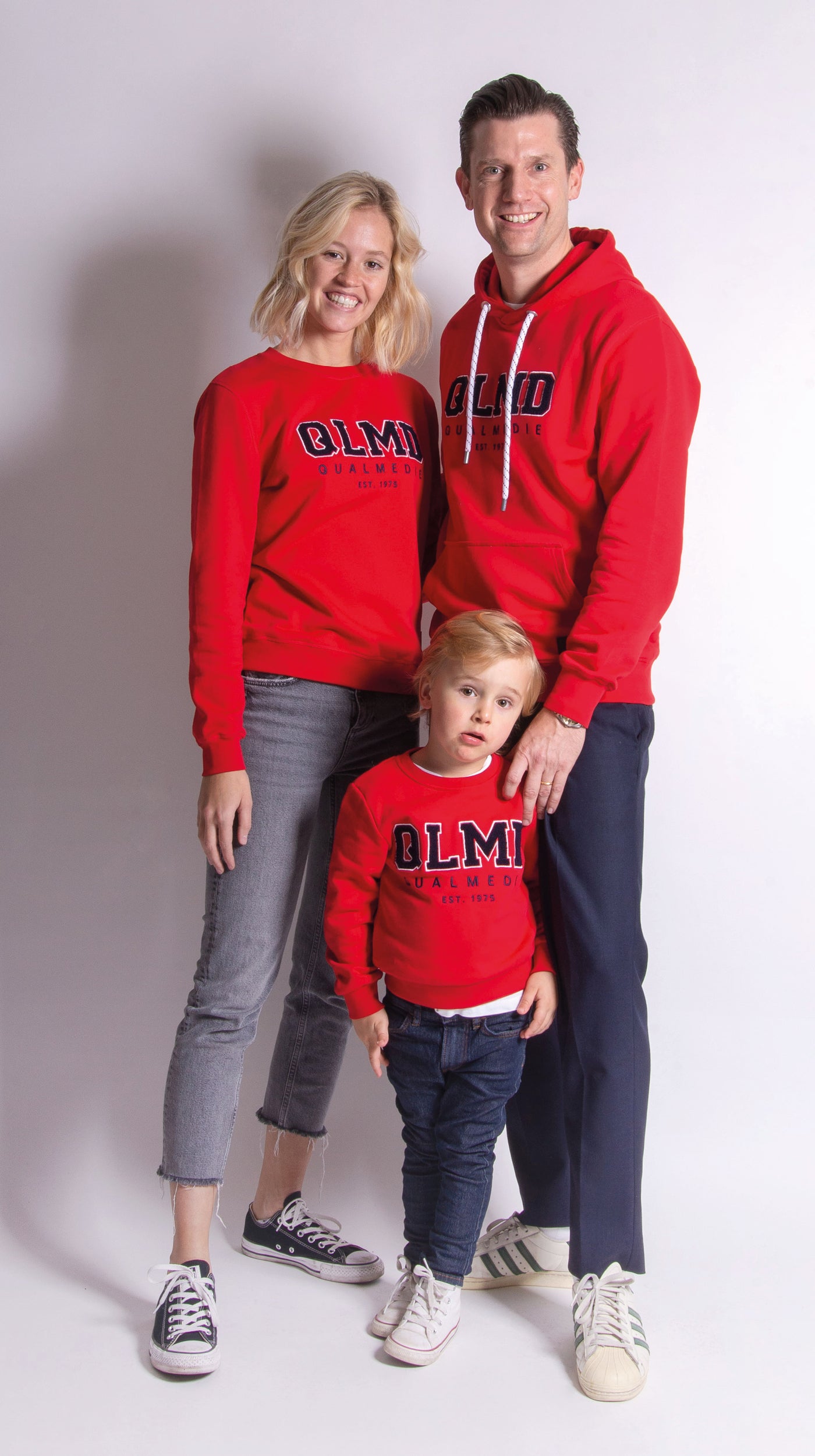 QLMD HOODIE FROTTEE 3D - rot
