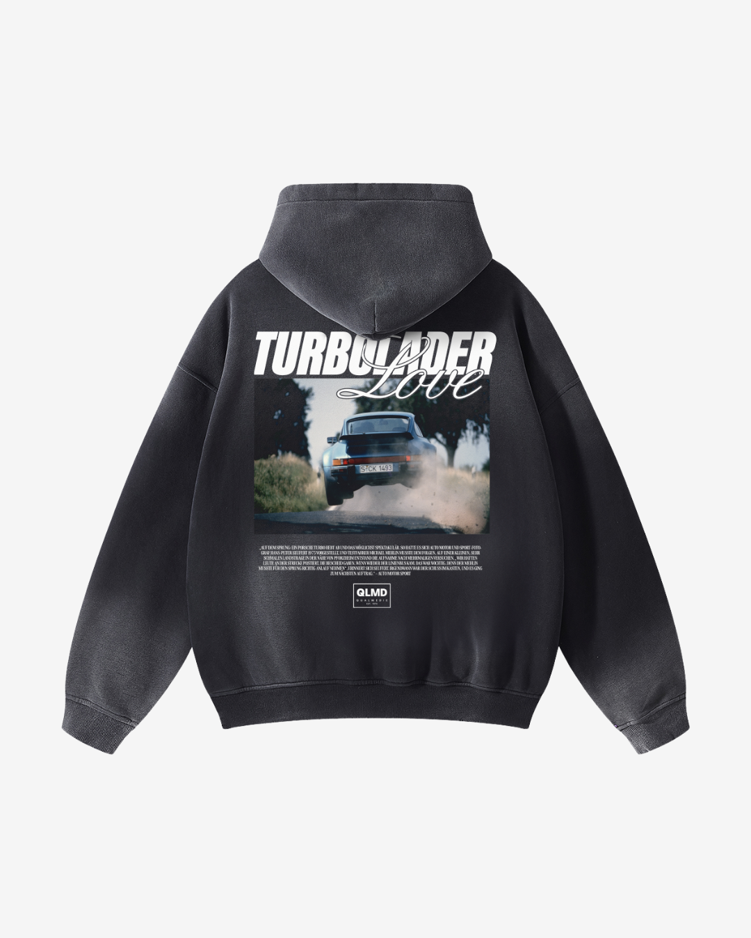 LIMITED EDITION: QLMD HOODIE TURBOLADER LOVE