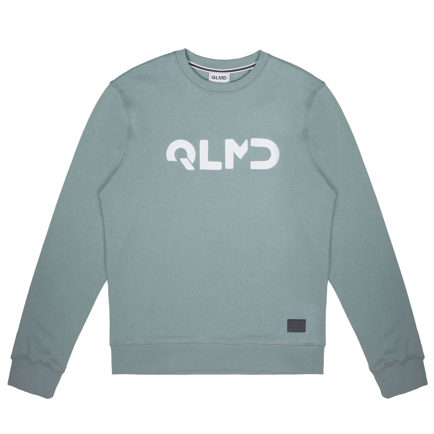 QLMD Sweater Stick rauchgrün