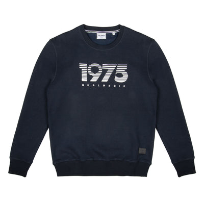Qualmedie Sweater Stick 1975 dunkelblau