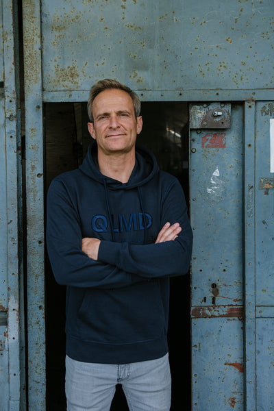 QLMD Hoodie 3D dunkelblau
